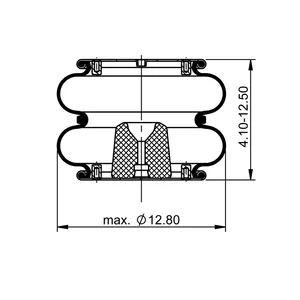 ContiTech Air Spring / 2B12-309 / 7400 6856702 