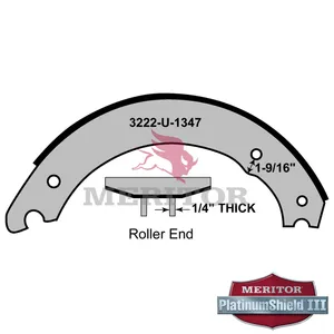 Meritor Reman Shoe 2724088 