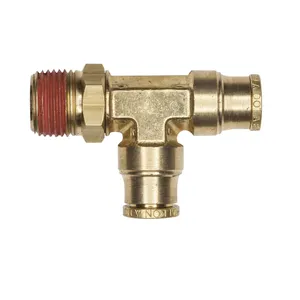 Haldex Fitting Run T Reducing  5/32T 3/8T 1/8T Dot Push H Temp 2110360 