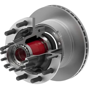 Conmet Iron Preset Hub/Rotor L Drive Hub Med Duty HP10 ABS 2194706 