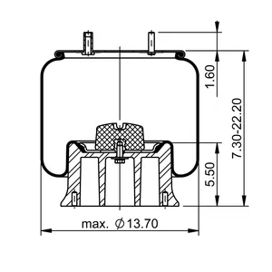 ContiTech Air Spring / 9121 6854746 