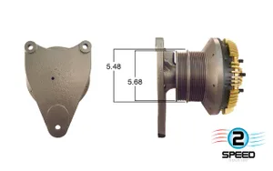 Kit Masters Reman Fan Clutch 3022751 