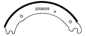 Haldex Brake Shoe Reman 2114809 