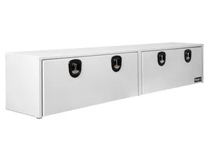 Buyers Products TOOLBOX WHT SMTH ALUM TOPSIDER 18X16X96 1574530 