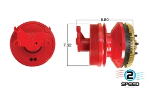Kit Masters Reman Fan Clutch 3021595 