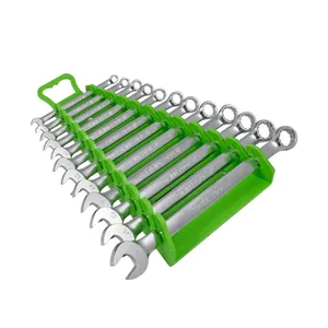 Great Neck Saw Reverse Wrench Organizer with Handle Green 1984773 