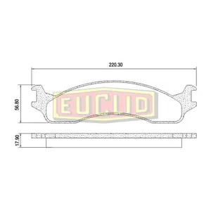 Meritor DISC PAD SET 759840 