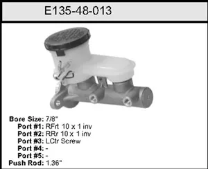 Bendix MASTER CYLINDER 449384 