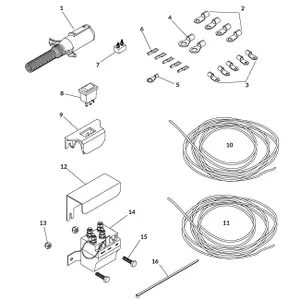 Donovan Cab Wiring kt-4 1045122 