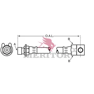 Meritor HYDRAULIC HOSE 774322 