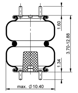Automann Air Spring Doub 938836 