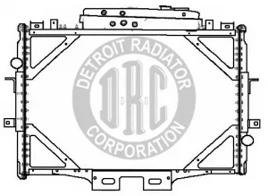 Detroit Radiator Kenworth 928254 