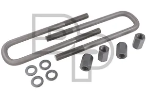 Dayton Single U-Bolt w/Washer & Nuts 214072 