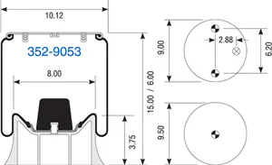 Dayton Air Spring 1015656 