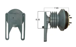 Kit Masters Reman Fan Clutch 968918 