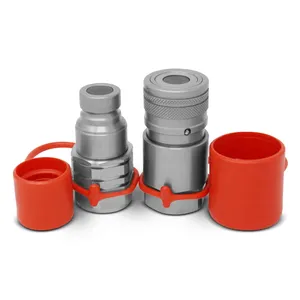Summit Hydraulics Flat Face Hydraulic Quick Connect Coupler Set,... 6608594 
