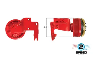 Kit Masters Reman Fan Clutch 3021559 