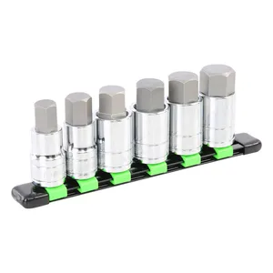 Great Neck Saw 1 2 DR SAE HEX BIT SET 1984553 