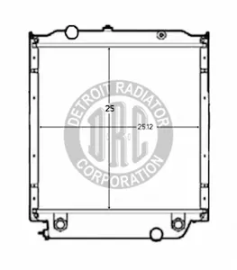 Detroit Radiator Radiator 920814 