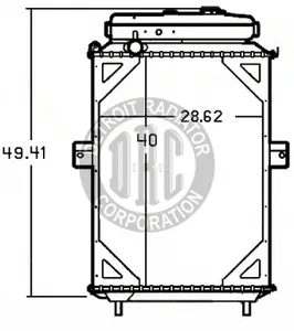 Detroit Radiator Kenworth 925506 