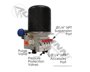 Automann Air Drier W/ Drain Valves 269804 