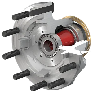 Conmet Aluminum PreSet FF Front Hub HP10 ABS 354576 