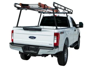 Buyers Products LADDER RACK ALUM BLACK POWDER COAT 1574068 