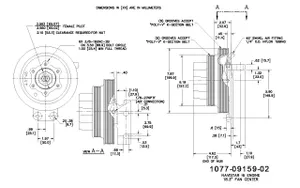 Kit Masters FAN HUB ASSY 3002506 