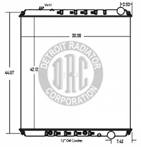 Detroit Radiator Freightliner 928294 