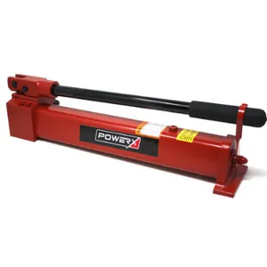 PowerX 34 in3 usable oil, two stage hand pump steel reservoir... 6605830 