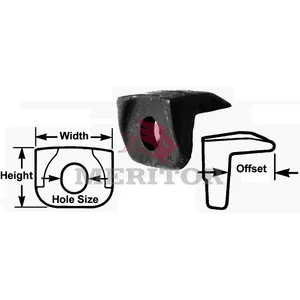Meritor Clamp-Rim 2738179 