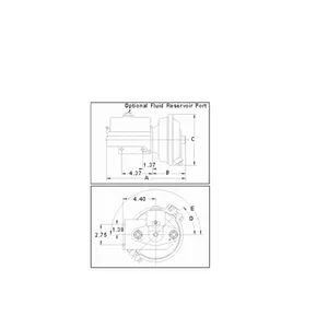 Haldex Pressure Converter Air Hydraulic 2109416 
