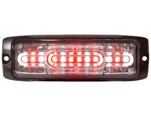 Buyers Products LIGHT STROBE 5 2in 12 LED CLEAR RED 1575906 
