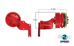 Kit Masters Reman Fan Clutch 3021365 