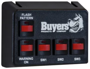 Buyers Products SWITCH PANEL,(4) ON-OFF,(1) MOMENTARY 1575910 