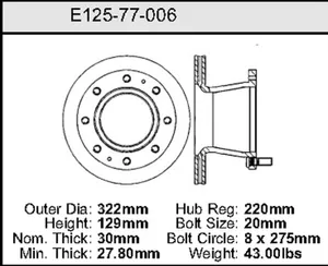 Bendix ROTOR 458702 