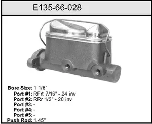 Bendix MASTER CYLINDER 454278 