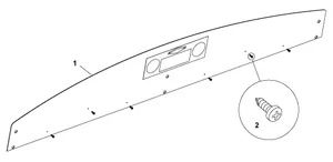 Donovan Windshield-96 1041634 