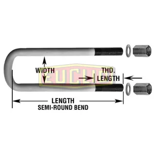 Euclid U-Bolt Assembly 1047084 