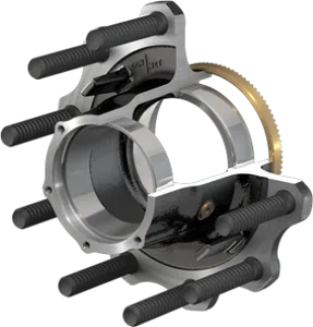 Conmet Aluminum Conventional TN Trailer Hub 2105002 