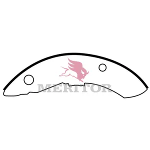 Meritor 6 Brake Shoe 2732334 