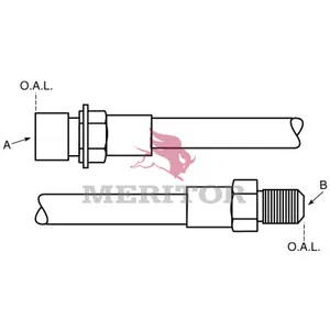 Meritor Hydraulic Hose 771278 
