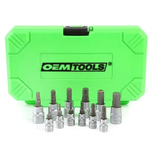 Great Neck Saw 12 Piece Metric Magnetic Hex Bit Socket Set 1984799 
