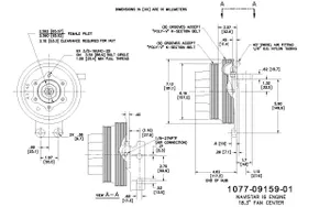 Kit Masters FAN HUB ASSY 3003255 