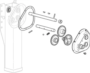 Holland GEAR BOX 367834 