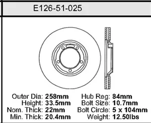 Bendix ROTOR 440500 