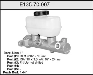 Bendix MASTER CYLINDER 457734 