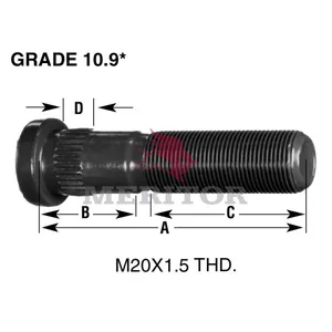 Meritor Bolt-Serr M20 X 714958 