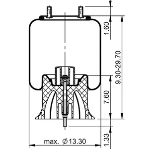ContiTech Air Spring / 9645 6856652 