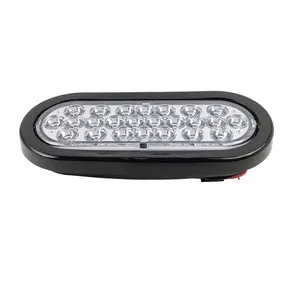 Buyers Products LIGHT,STROBE,6in,OVAL,GREEN,(24) LED, 1575500 